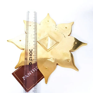 Lotus Flower Plate with Pyramid