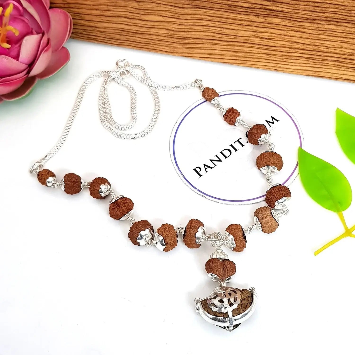 Mahaguru Mala Silver (Indonesia) — bead stringing and tassel detail
