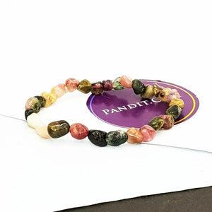 Multi Tourmaline Tumble Bracelet 