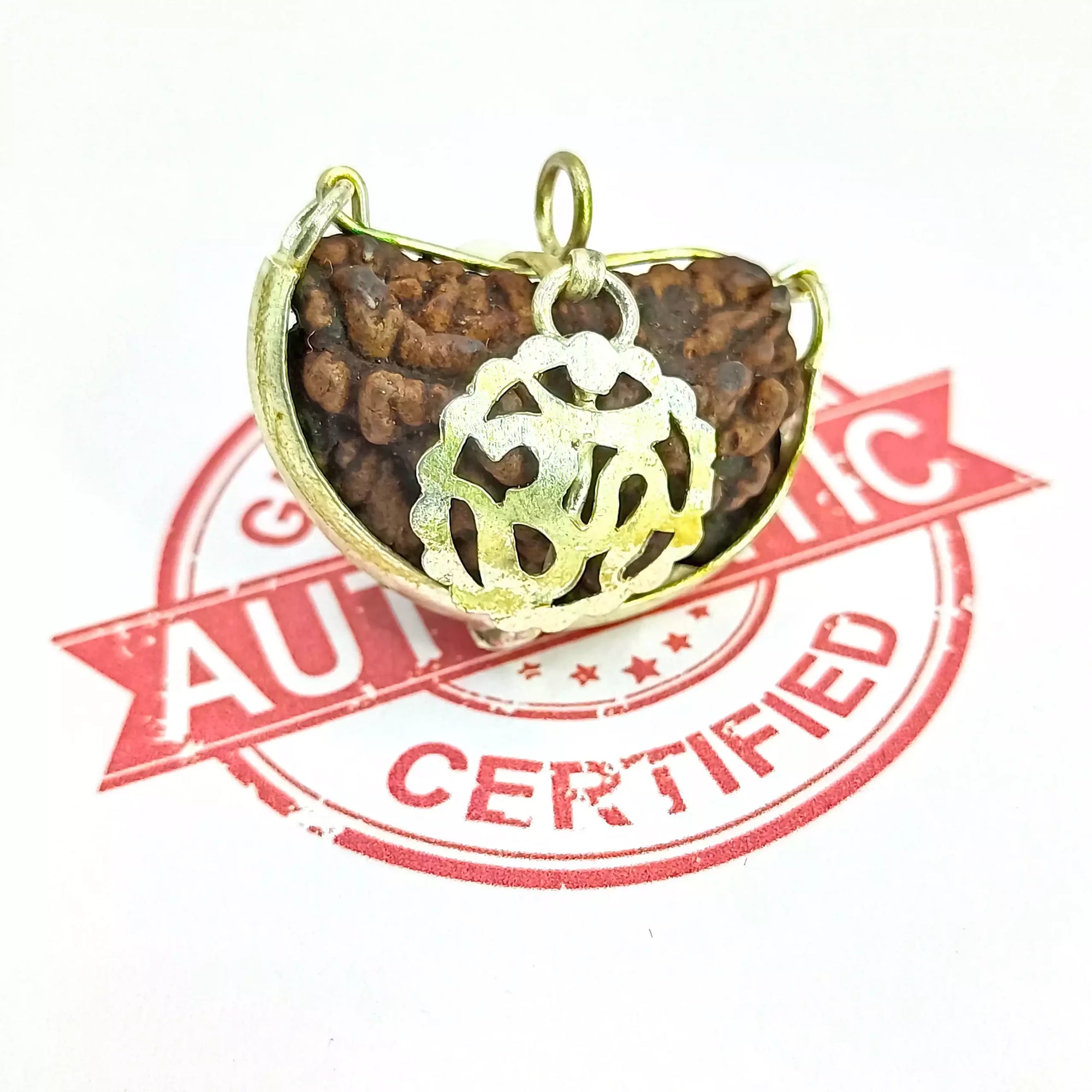 1 Faced Rudraksha — packaging back showing wearing instructions