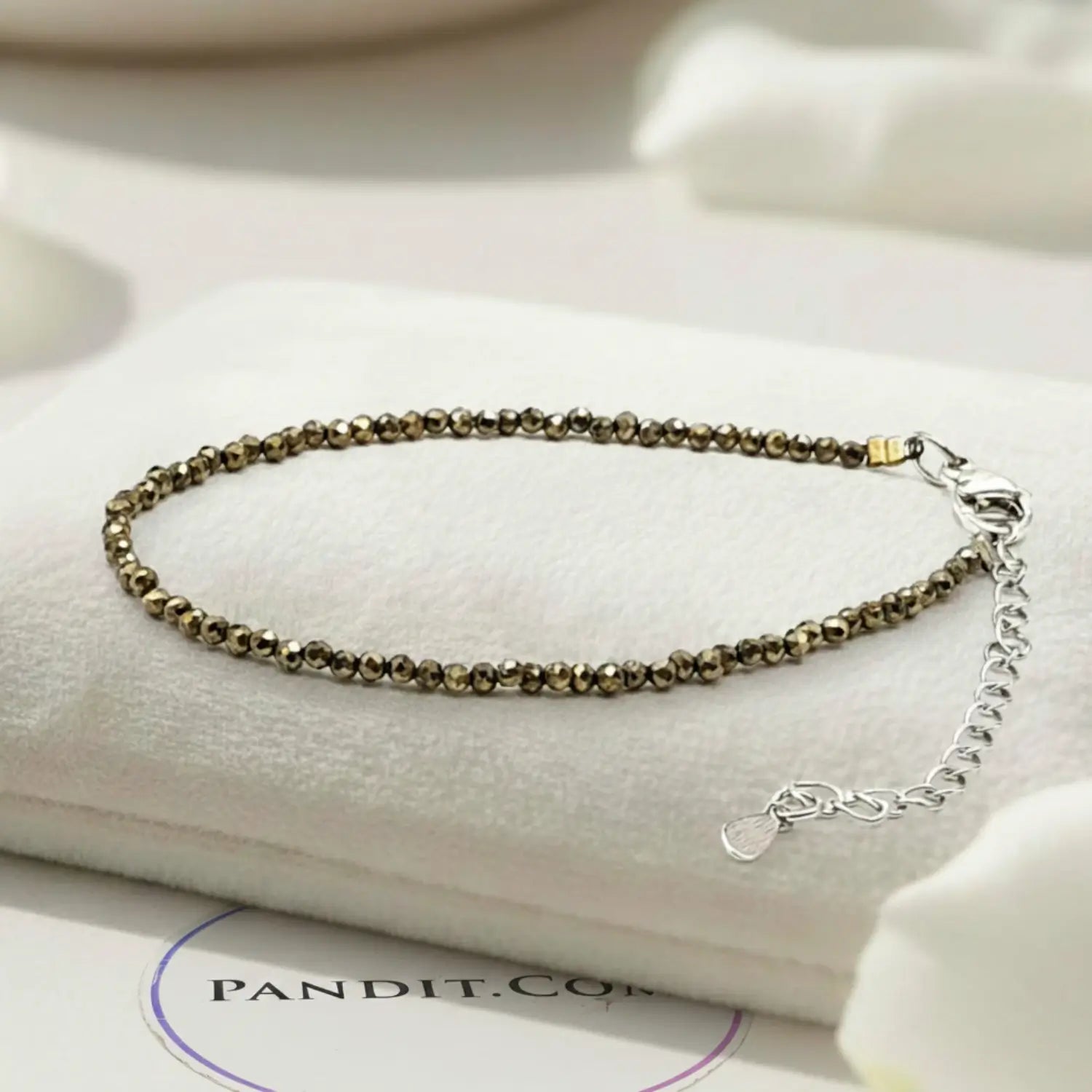 Pyrite Anklet