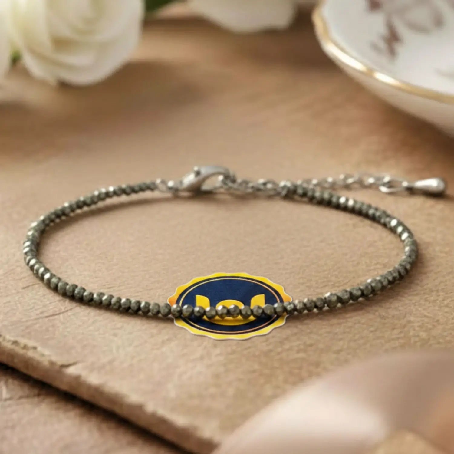 Pyrite Anklet