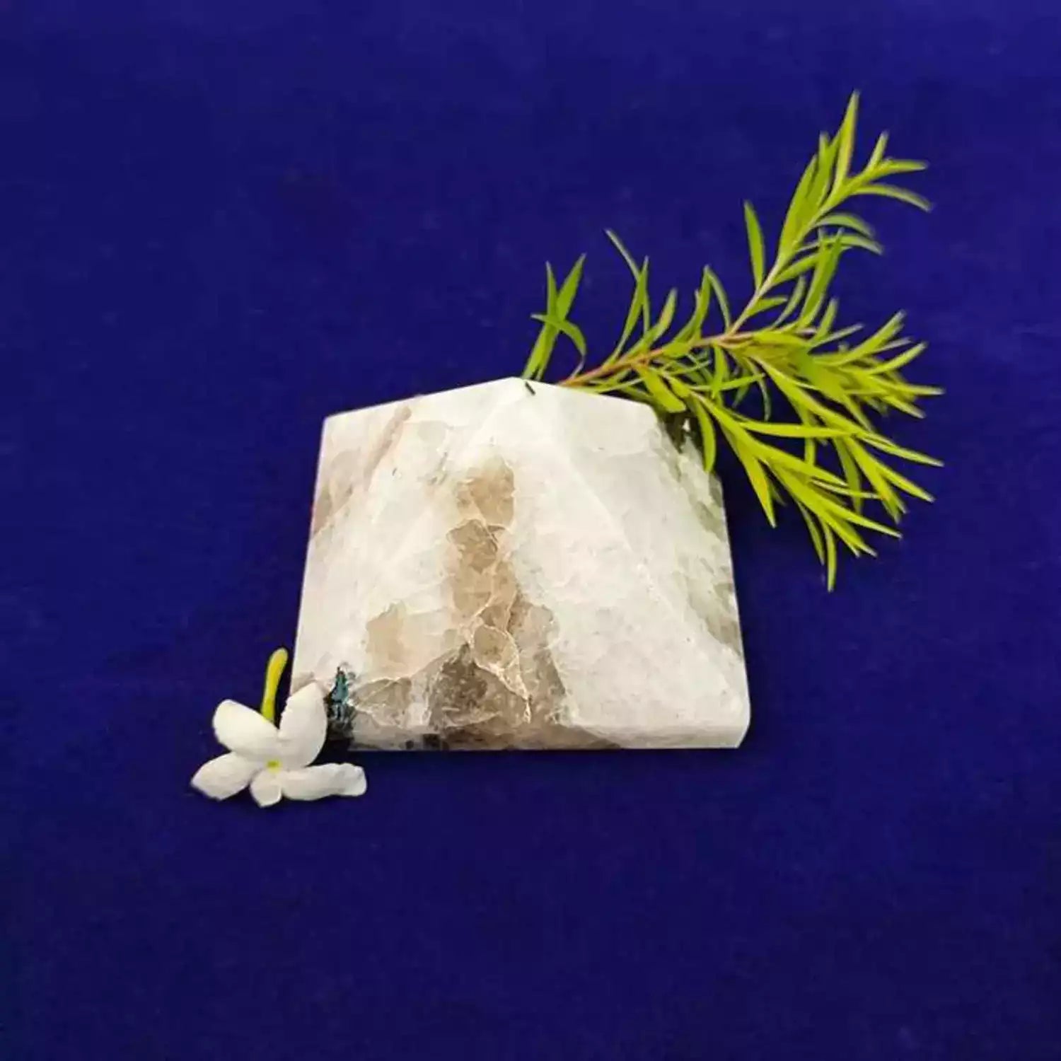 Rainbow Moonstone Crystal Pyramid