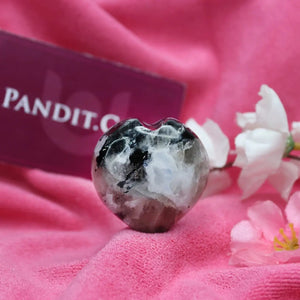 Rainbow Moonstone Healing Crystal Heart Stone