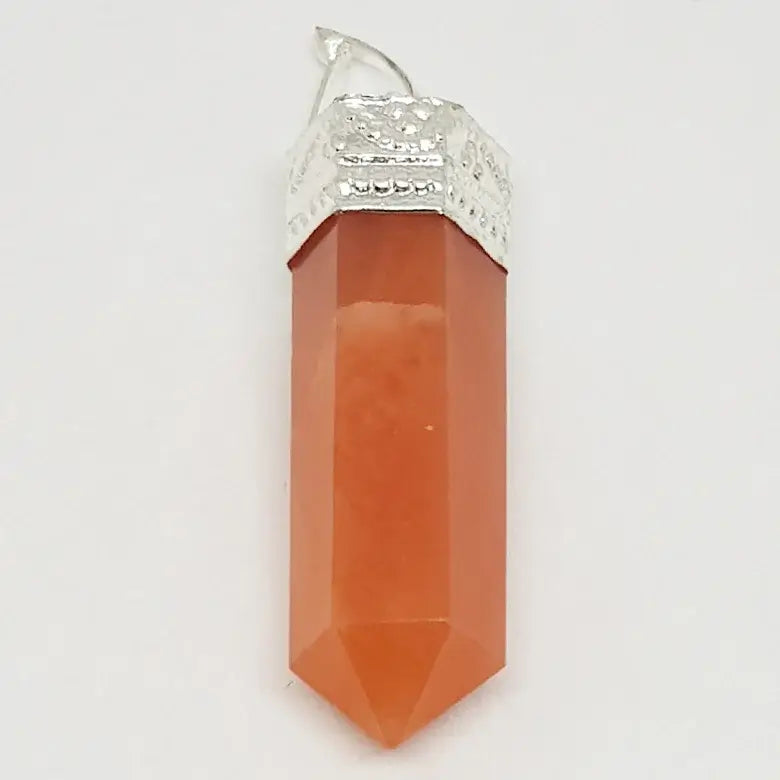 Red Aventurine Cap Pencil Pendant