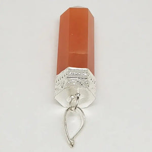 Red Aventurine Cap Pencil Pendant