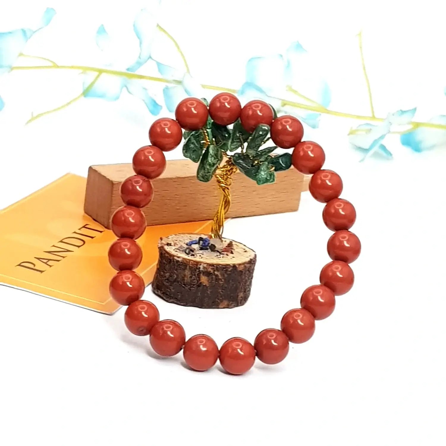 Red Jasper Bracelet - To Stay Focused & Achieve Goals