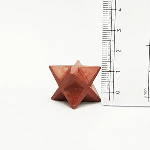 Red Jasper Merkaba Star