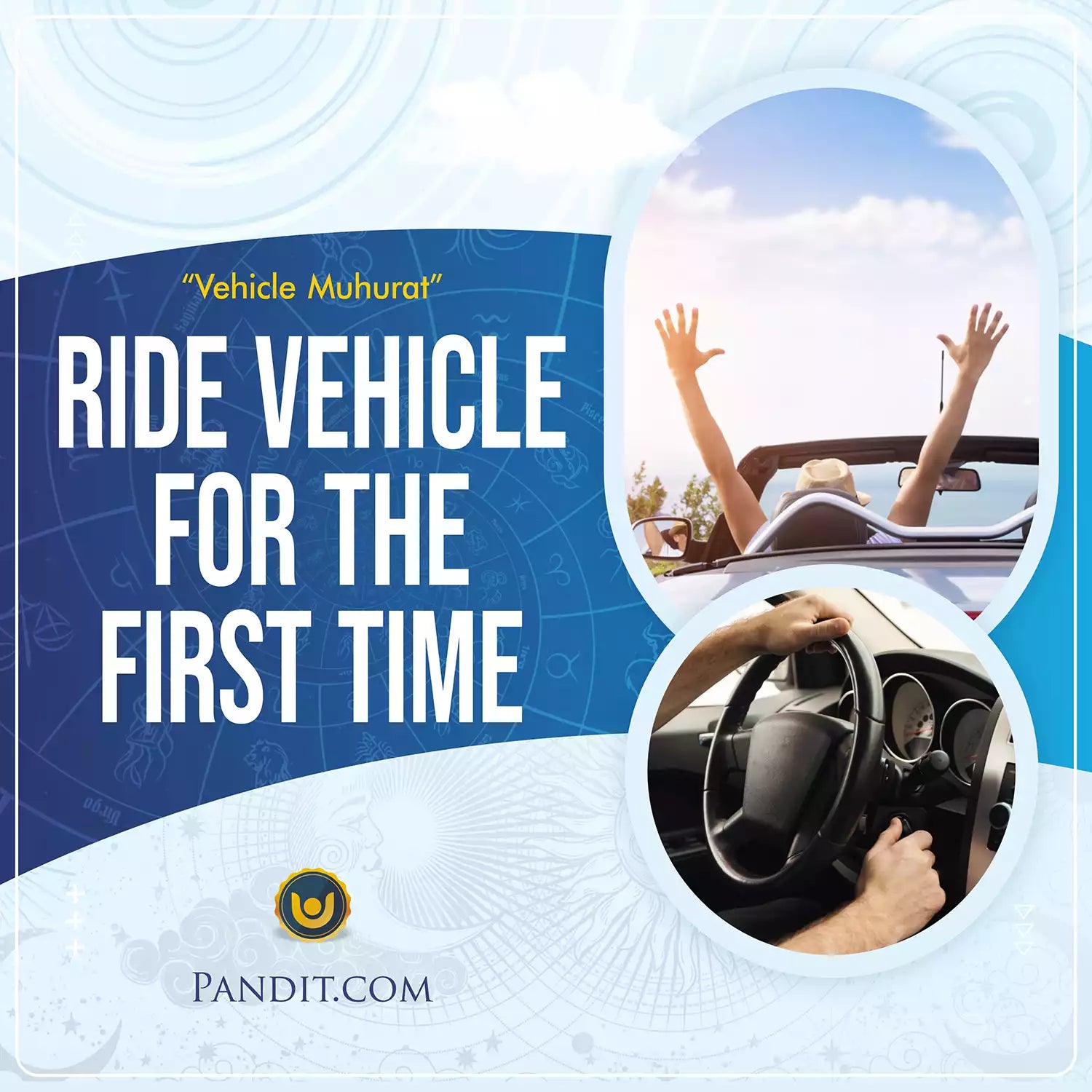 Ride Vehicle For The First Time