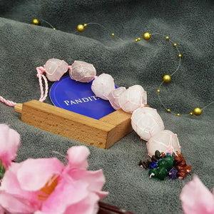 Rose Quartz Car Hanging Tumble Stones