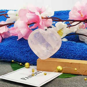 Rose Quartz Healing Crystal Heart Stone