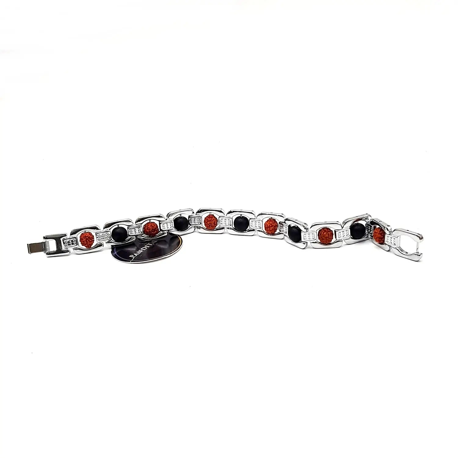 Rudraksha and Karungali Bracelet — alternate angle view