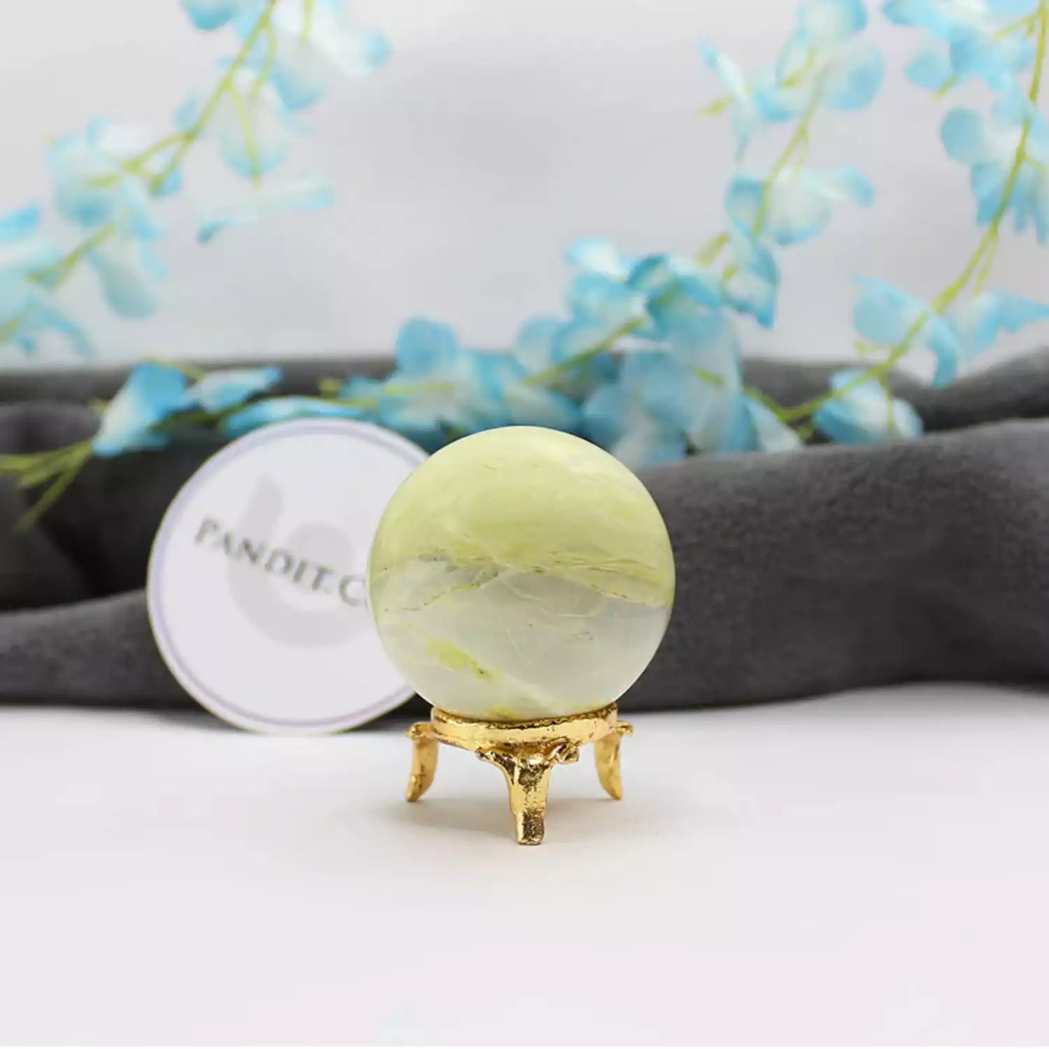 Serpentine Crystal Ball – For Emotional Healing & Positive Energy Flow