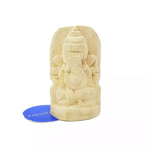 Shwetark Ganpati Aak Wooden Idol