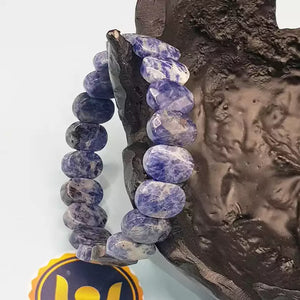 Sodalite Oval Faceted Bracelet
