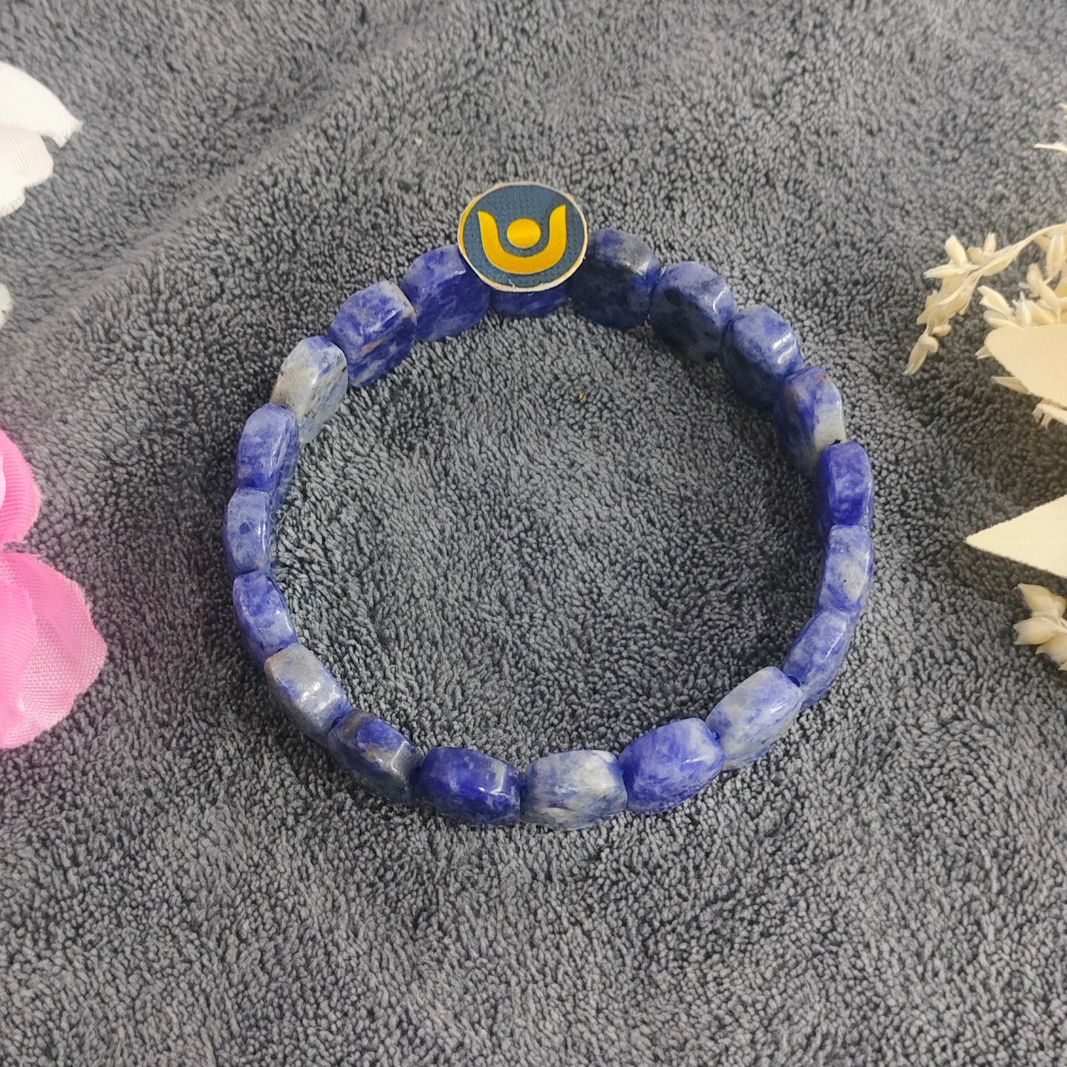 Sodalite Oval Faceted Bracelet