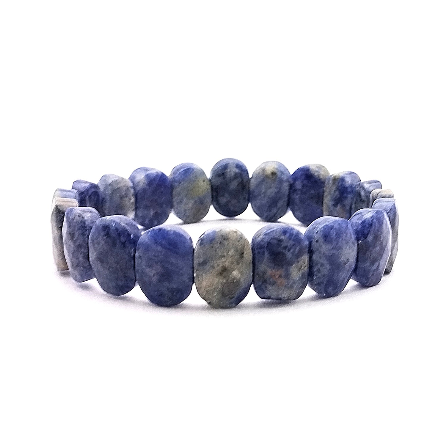 Sodalite Oval Faceted Bracelet