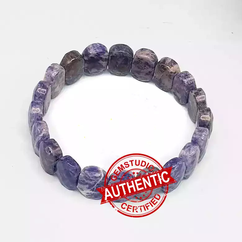 Sodalite Oval Faceted Bracelet
