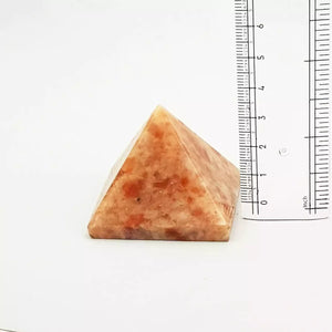 Sunstone Crystal Pyramid