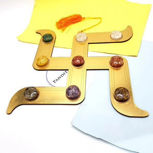 Swastik 9 Chakra Energy Plate — main product view