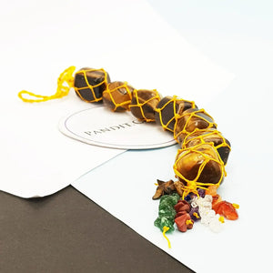 Tiger Eye Car Hanging Tumble Stones