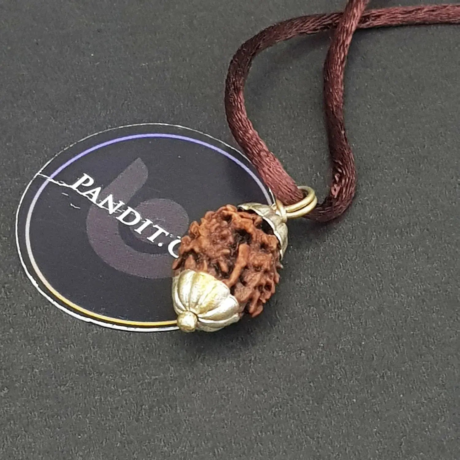 Two Mukhi Premium Rare Rudraksha — authenticity certificate and lab report