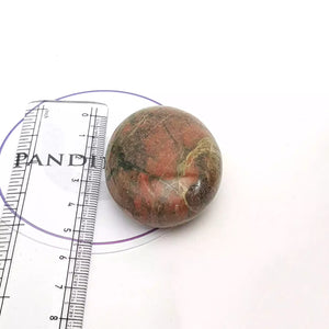 Unakite Healing Crystal Palm Stone