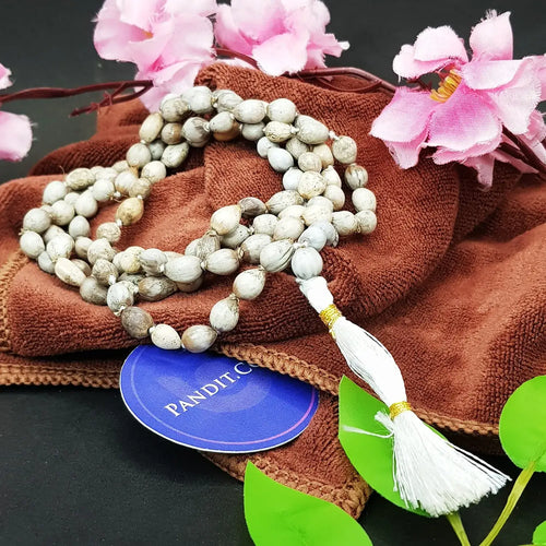 Vaijanti Mala — full 108-bead mala view