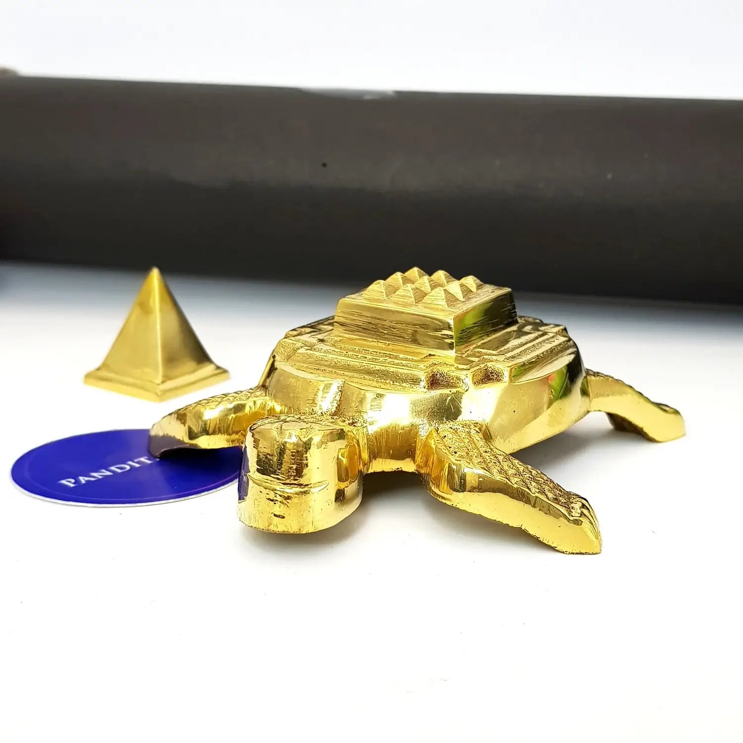 Vastu Pyramid Turtle Yantra Golden