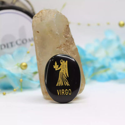 Virgo Zodiac Sign Coin — front face of coin