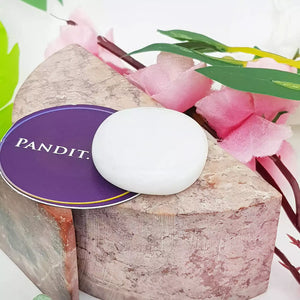 White Hakik Worry Stone