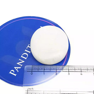 White Hakik Worry Stone