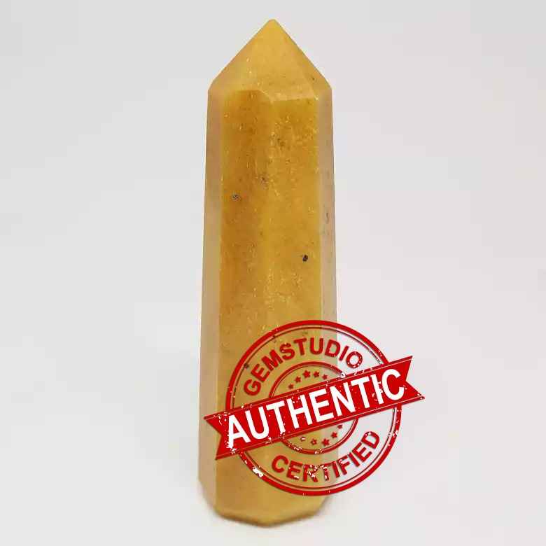 Yellow Jasper Pencil Tower Point