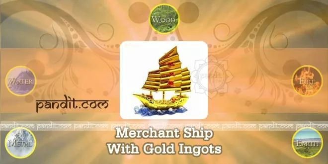 Merchant Ship With Gold Ingots