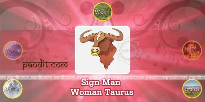 Sign Man Woman Taurus