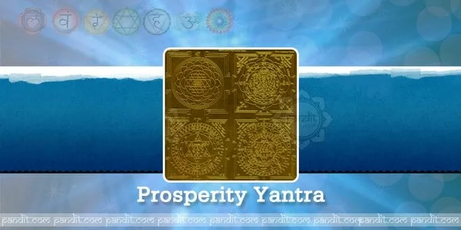 Prosperity Yantra