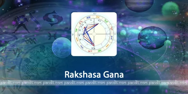 What is Rakshasa Gana ?