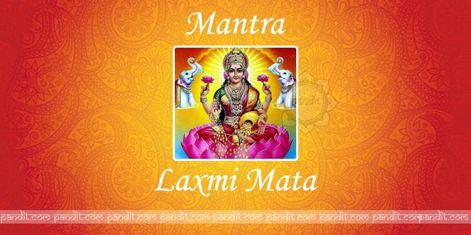 What are Laxmi Mantras and Prayers hindi english