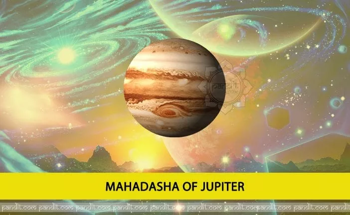 Mahadasha of Jupiter