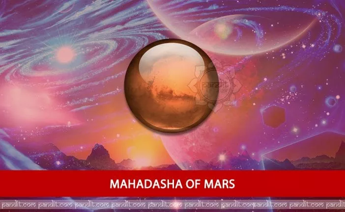 Mahadasha of Mars