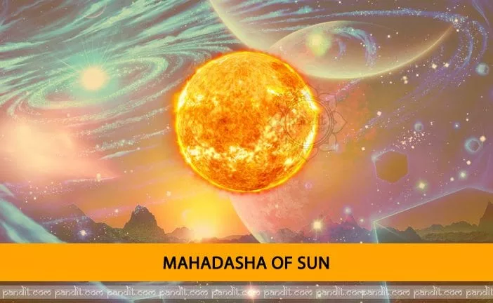 Mahadasha of Sun