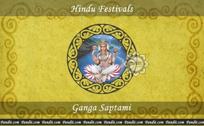 Ganga Saptami story and celebration