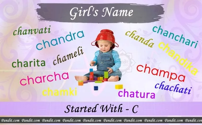 Girl’s name starting with c