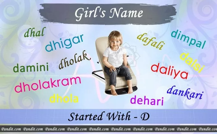 Girl’s name starting with d