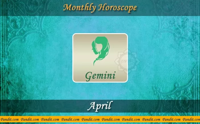 Gemini monthly horoscope April 2016