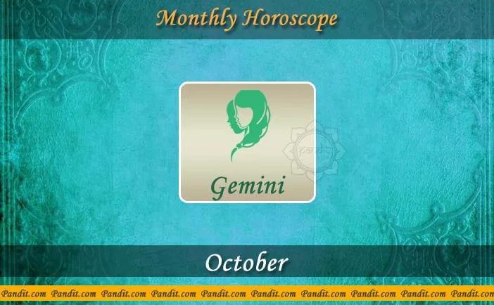 Gemini monthly horoscope October 2016