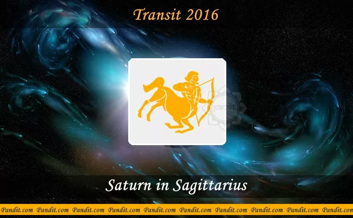 Transition of Saturn in Sagittarius 2016