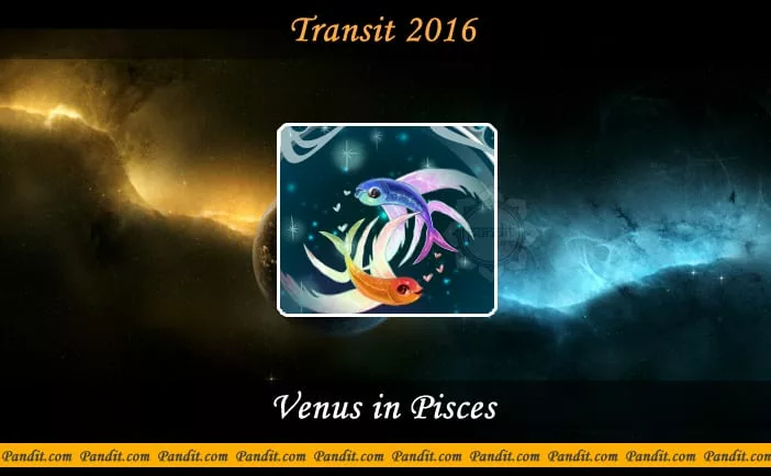 Transition of Venus in Pisces on that date of April 1 and its effect