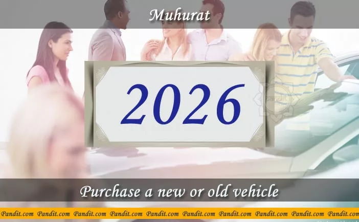 best muhurat to purchase a new or old vehicle2026 jpg