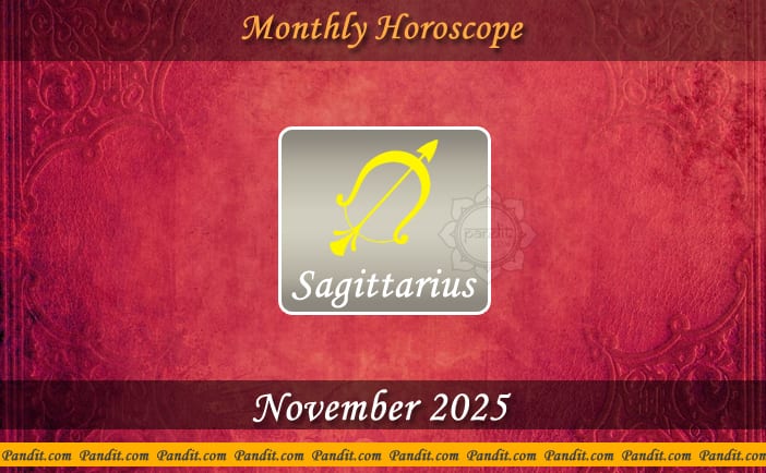 Sagittarius Monthly Horoscope For November 2025